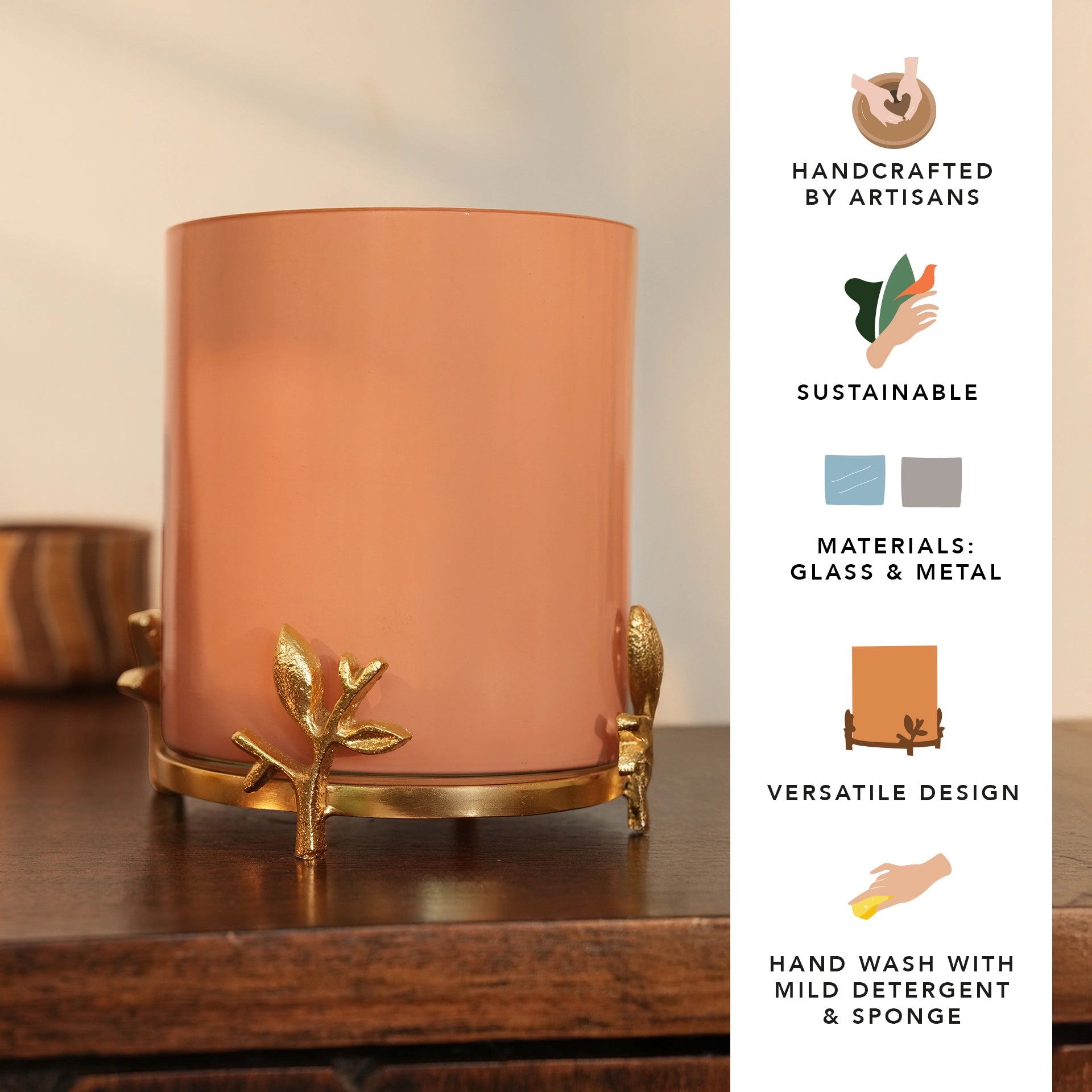 Rustle Glass & metal Hurricane