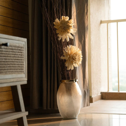 Halo & Bloom glass vase