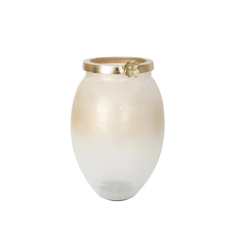 Halo & Bloom glass vase
