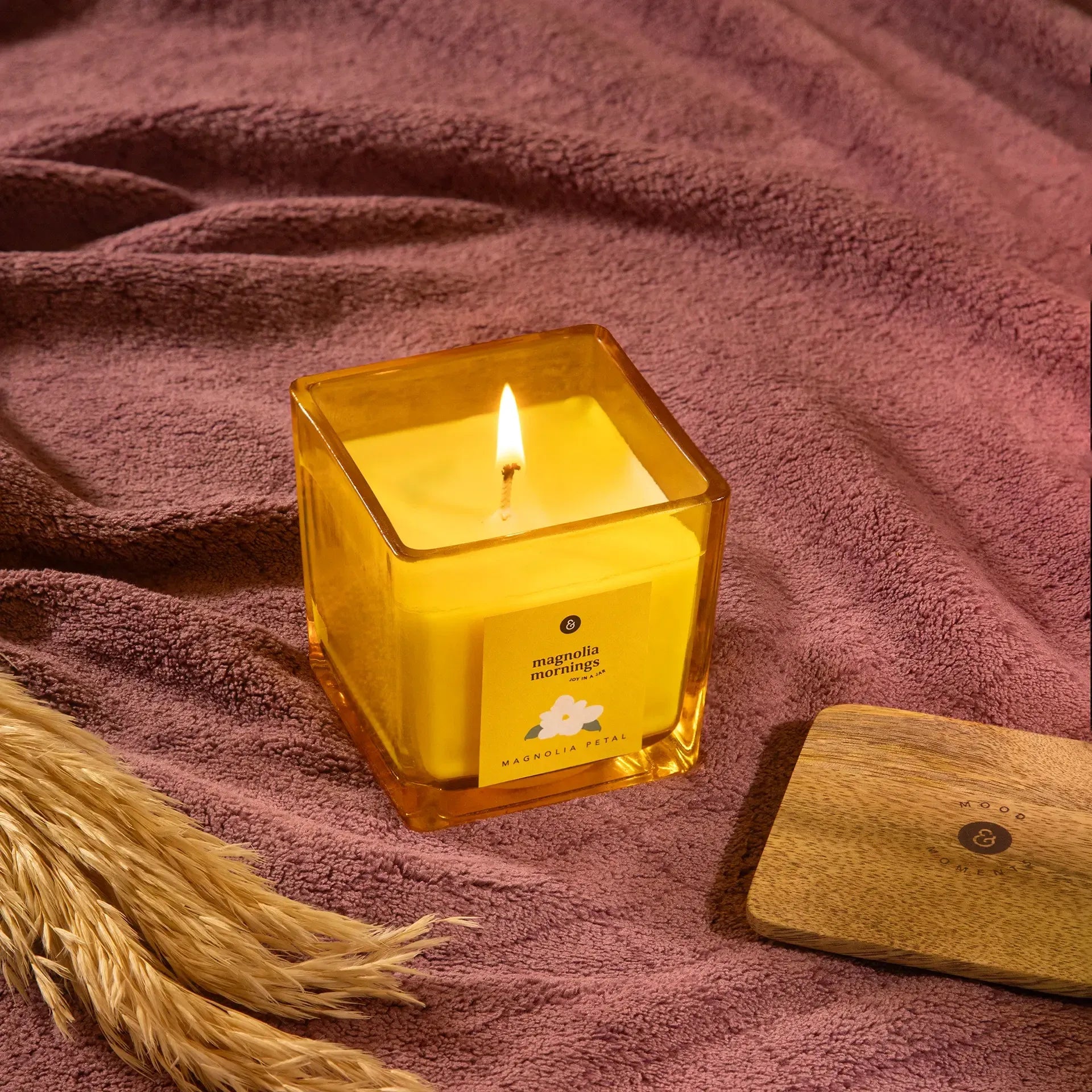 Magnolia Mornings Jar Candle - Magnolia Petal