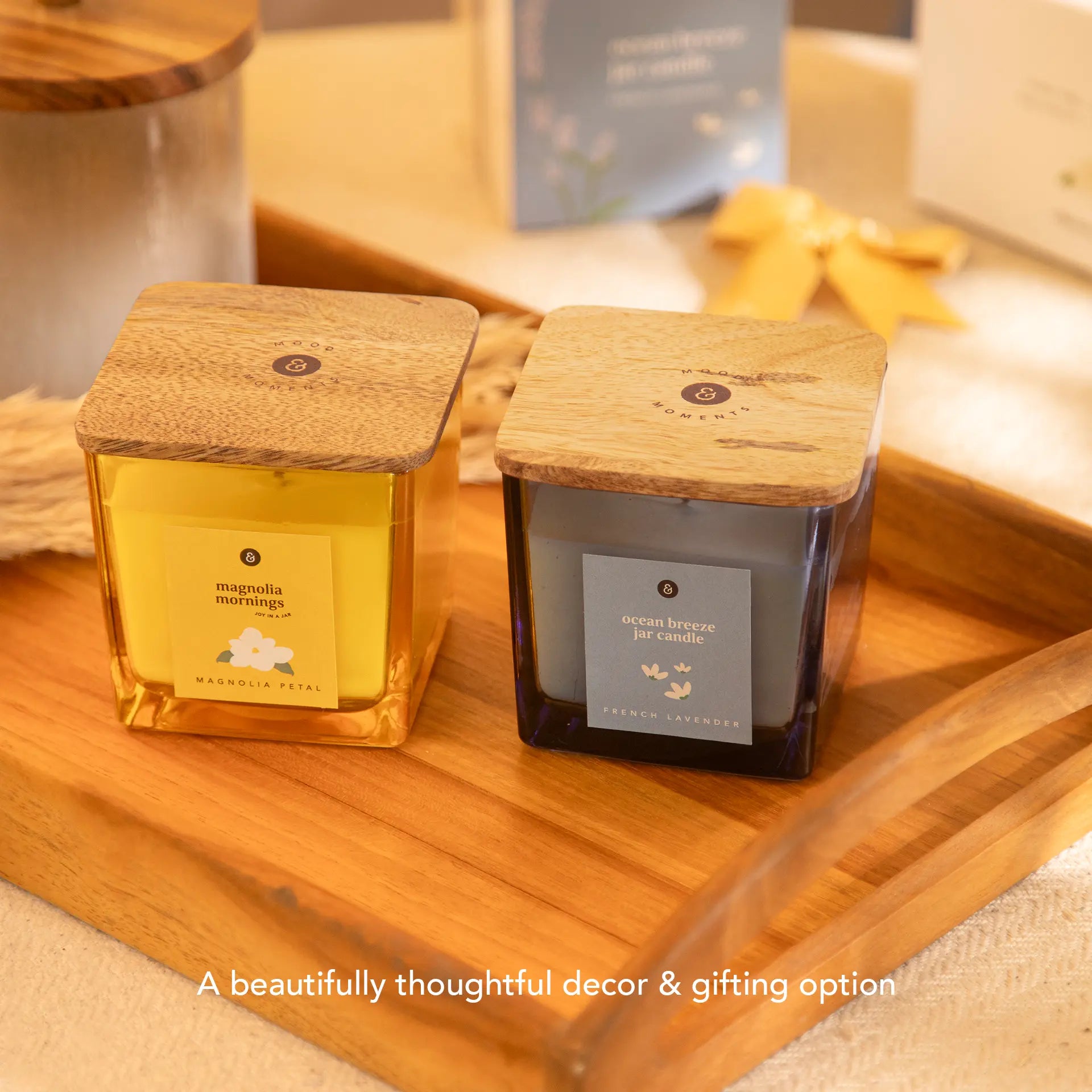 Magnolia Mornings Jar Candle - Magnolia Petal