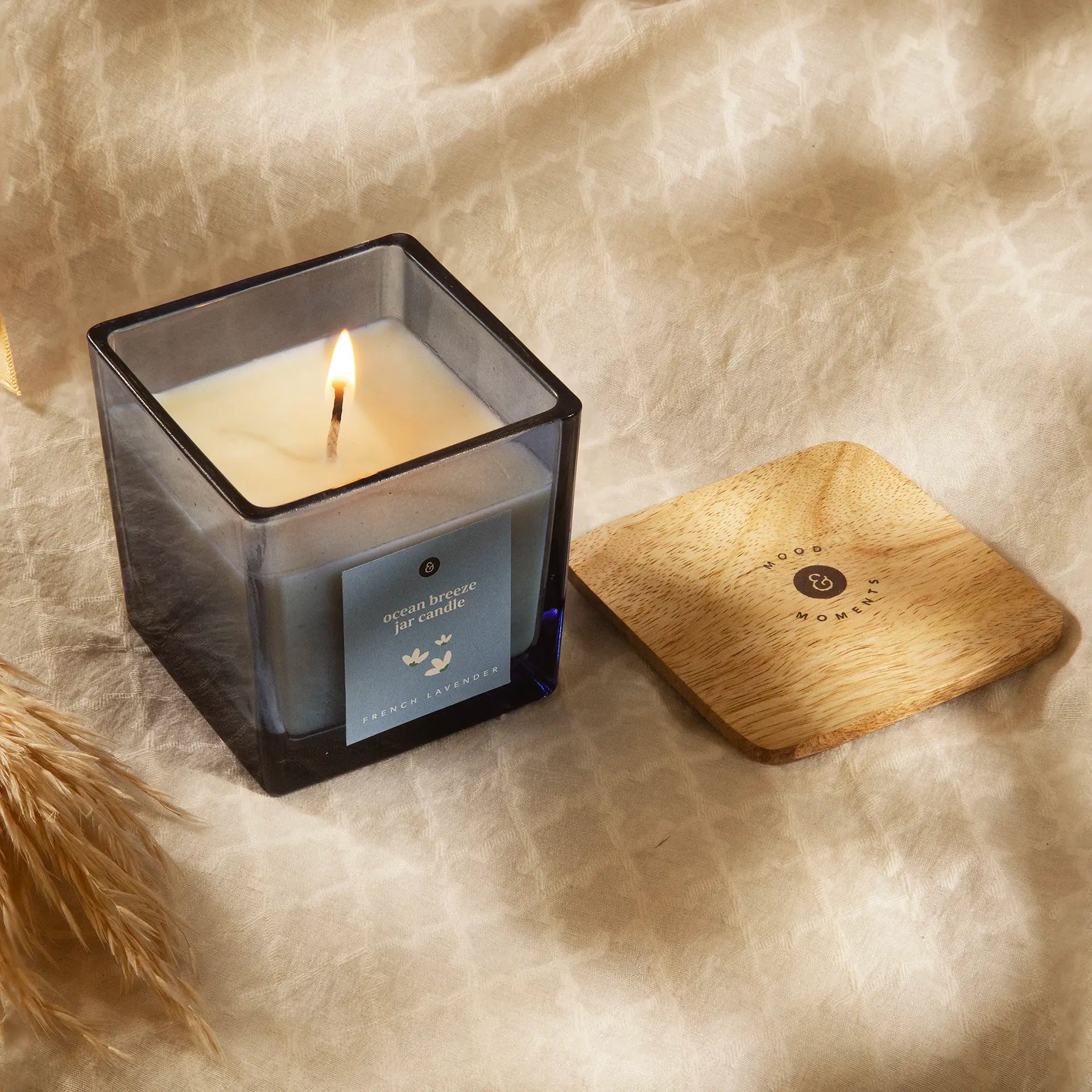 Ocean Breeze Jar Candle- French Lavender