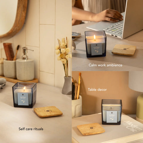 Ocean Breeze Jar Candle- French Lavender