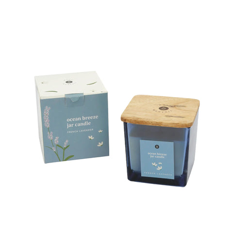 Ocean Breeze Jar Candle- French Lavender