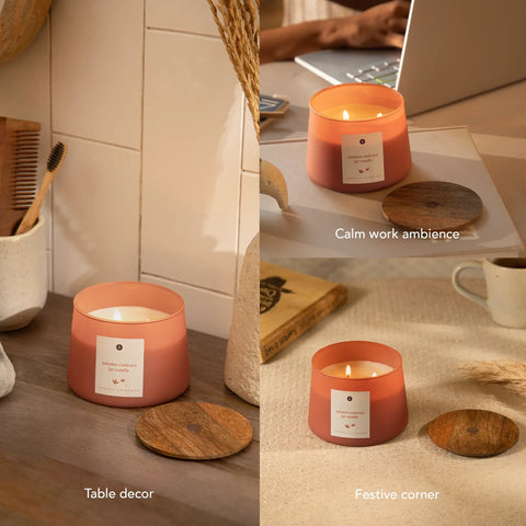 Autumn Embrace Jar Candle- French Lavender