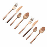 Enigma Rose Gold Cutlery Set of four - Pack of 2
