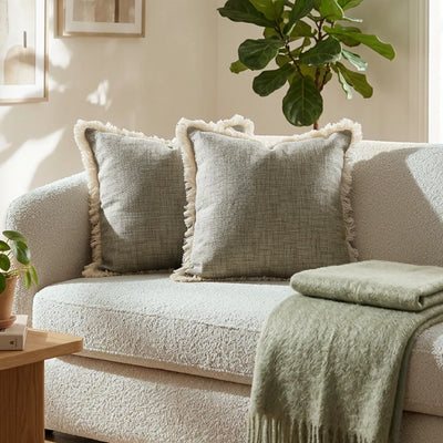 mizani textured cushion cover Set of 2