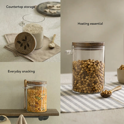 Allora Glass Jar
