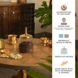 Dome glass jar with metal Lid - Small