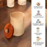 Blossom glass jar - large