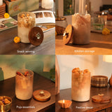 Blossom glass jar - large