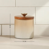 Blossom glass jar small - set of 2