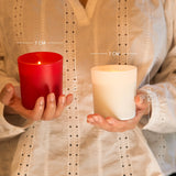 Rose light jar candles - wild rose & yuzu