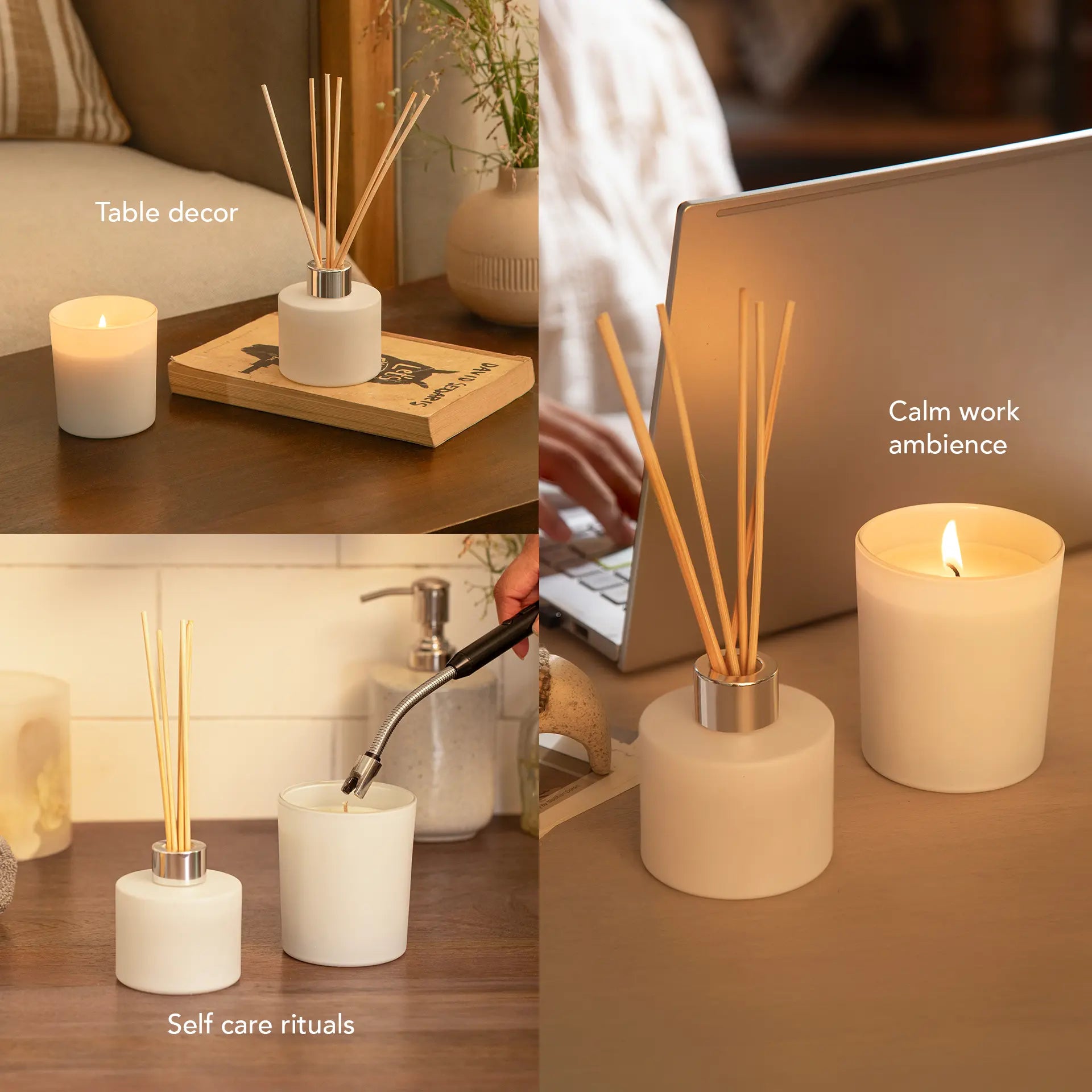 Winter Zest Reed Diffuser & Candle Set