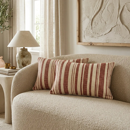 zuko striped cushion cover Set of 2