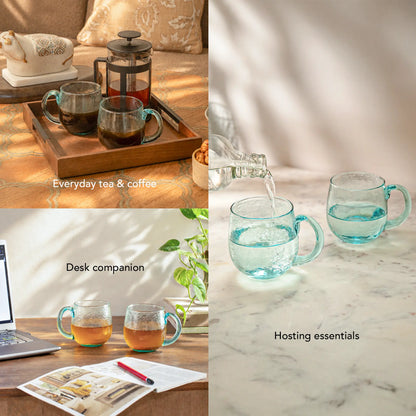 Quoise Round Coffee mug Set of - 2