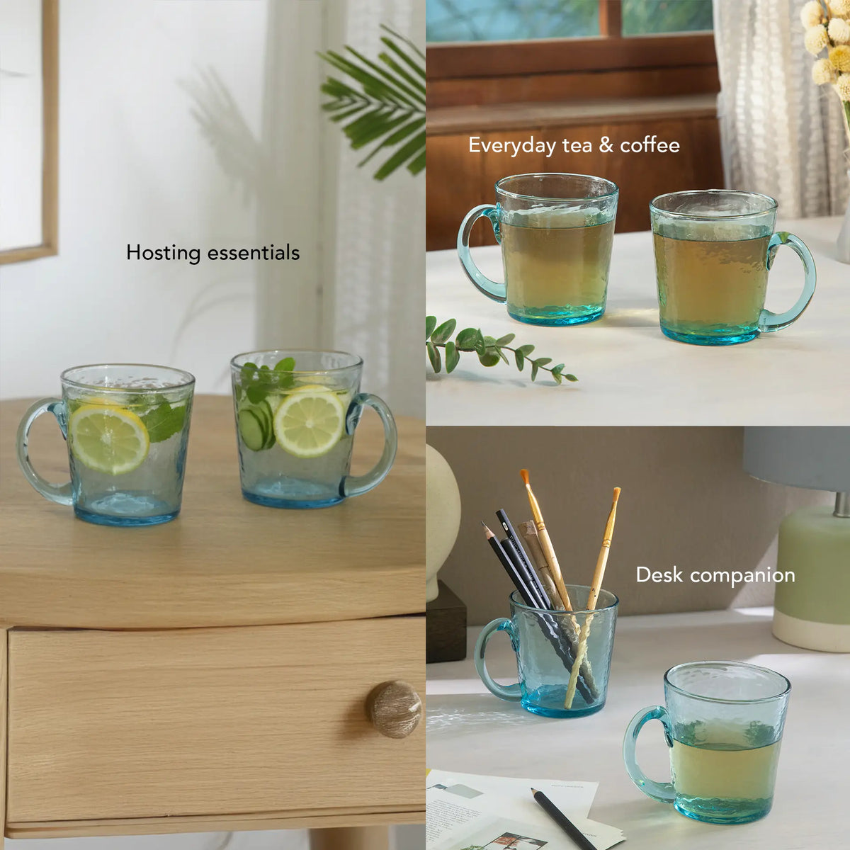 Quoise Conical Coffee Mug set of 2