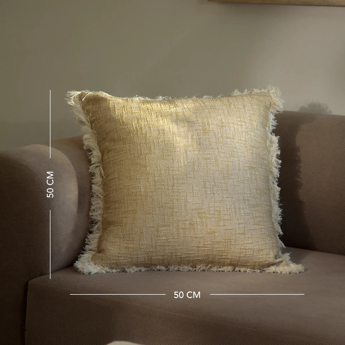 Melange textured cushion cover Set of 2
