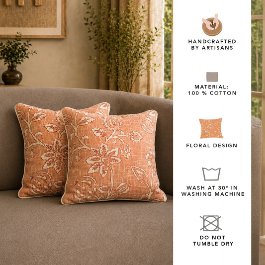 zuko floral cushion cover (small) Set of 2