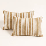 Melange striped cushion cover Set of 2
