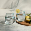 Quoise Glass Tumbler Set of 2 (Round)