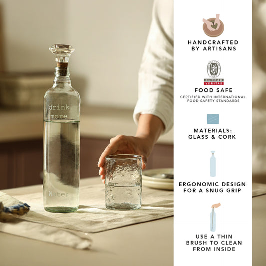 Soyuz Glass Bottle with Tumbler