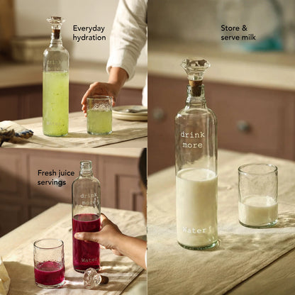 Soyuz Glass Bottle with Tumbler