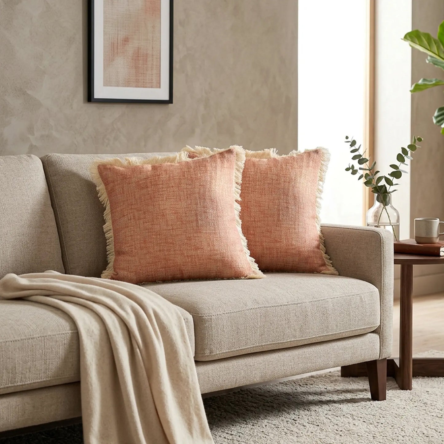 zuko textured cushion cover Set of 2