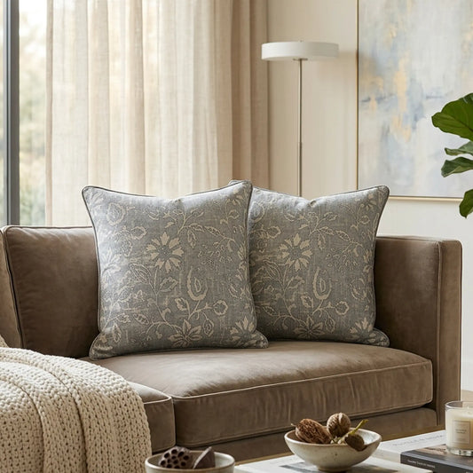 mizani floral cushion cover (large) Set of 2