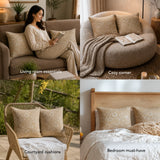 Melange floral cushion cover (large) Set of 2