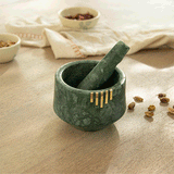 Verde Marble Mortar & Pestle