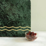 Verde marble cheese board