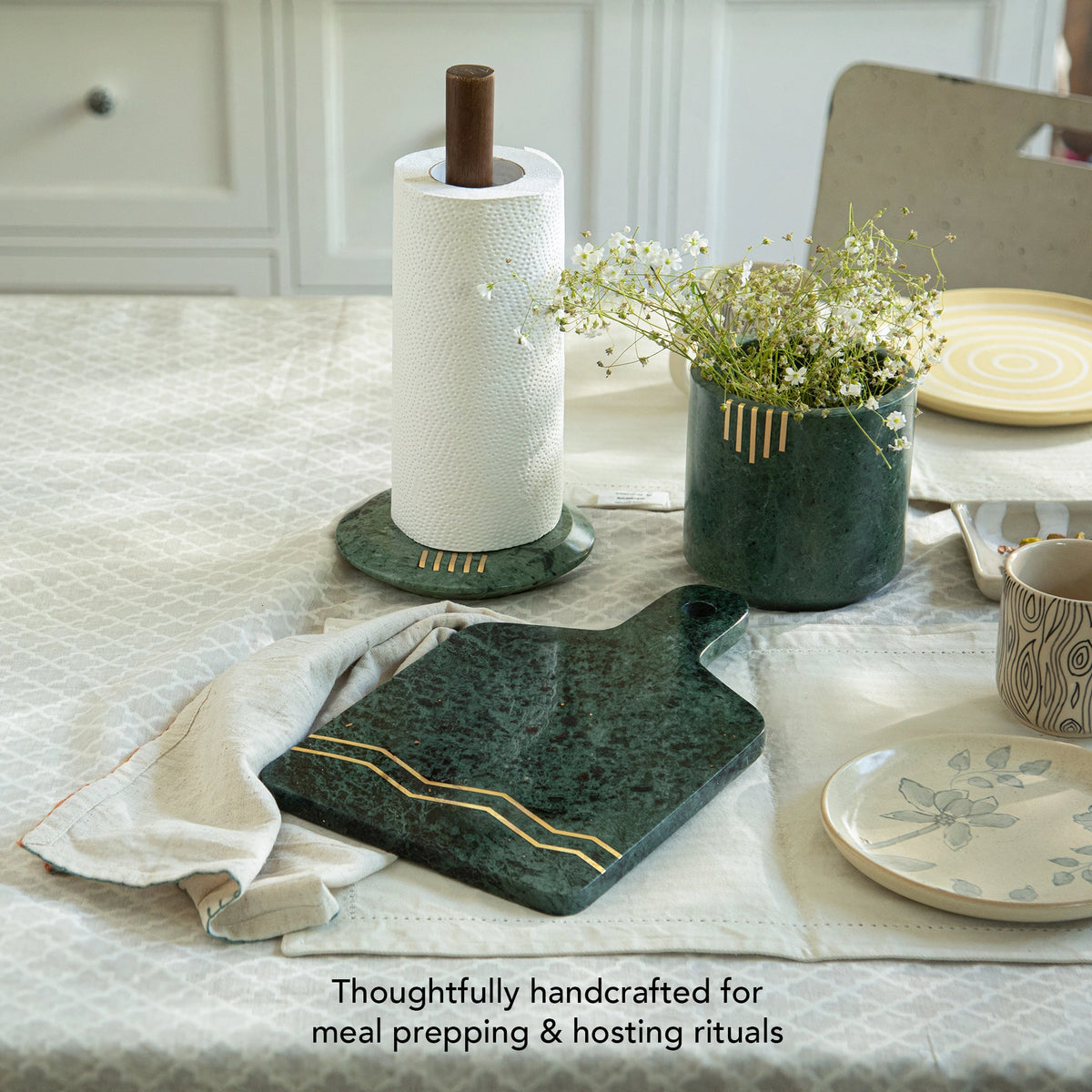 Verde Marble Cheese Board