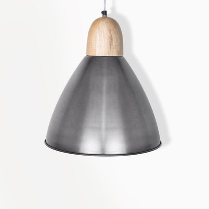 Gun Metal Pendant Lamp- Narrow