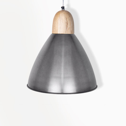Gun Metal Pendant Lamp- Narrow
