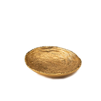 Metal Bowl Sml Gold