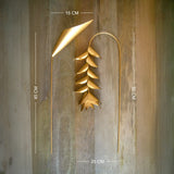 Heliconia flower set of 2