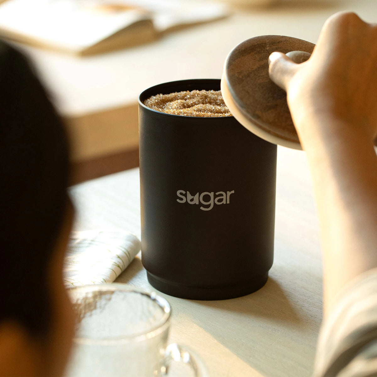 Charcoal Brown Sugar Jar