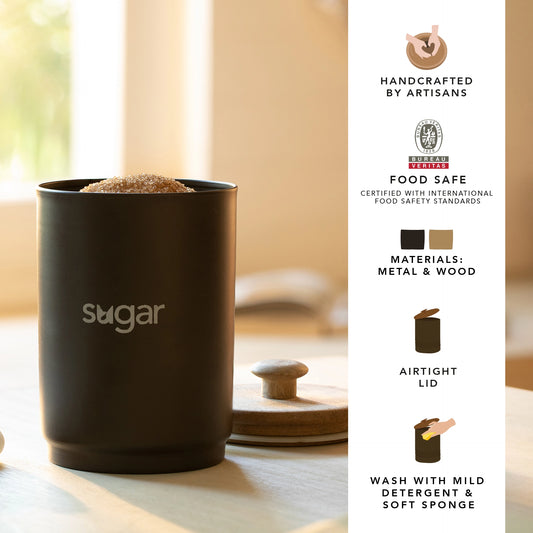 Charcoal Brown Sugar Jar