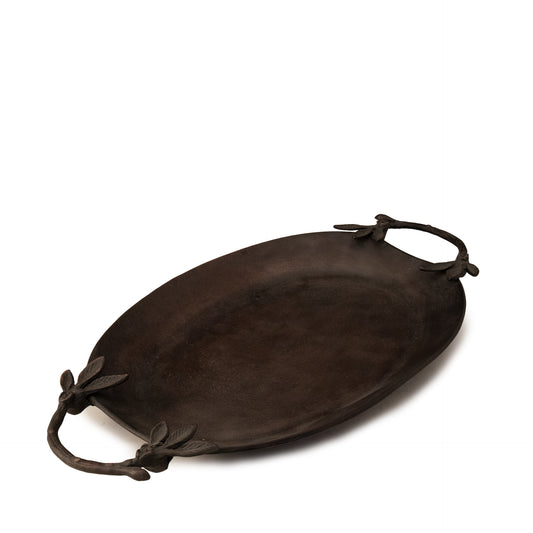 Metal Tray Burnished Copper