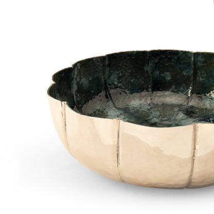 Inky Metal Fruit Bowl- Small