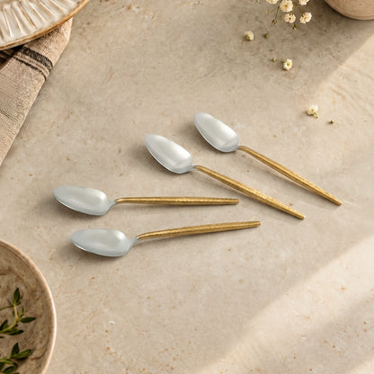 Ritual Two-Tone Matte Table Spoon Set of 4