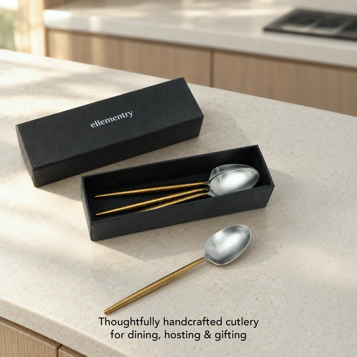 Ritual Two-Tone Matte Table Spoon Set of 4