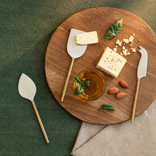 Ritual Two-Tone Matte Cheese Knife Set of 3