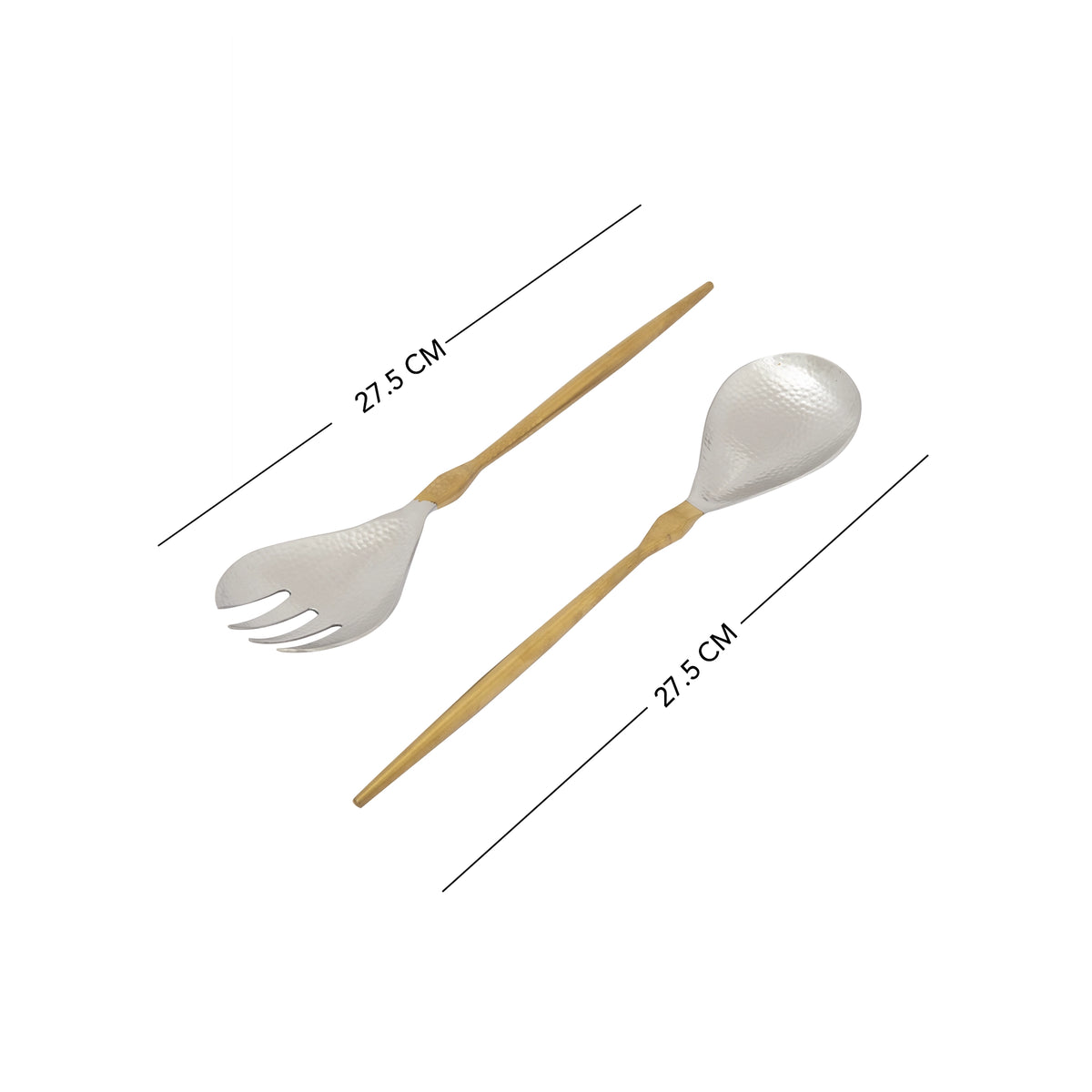 Ritual Two-Tone Matte Salad Server Set of 2
