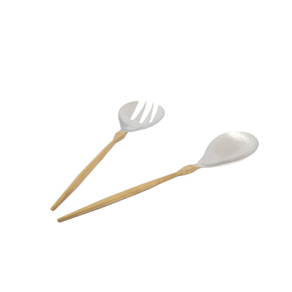 Ritual Two-Tone Matte Salad Server Set of 2
