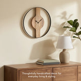 Classique Metal & Wooden Wall Clock