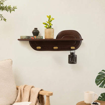 Traverse Wooden Wall Shelf
