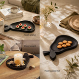 Pear Poetry Wooden Platter