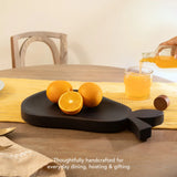Pear Poetry Wooden Platter